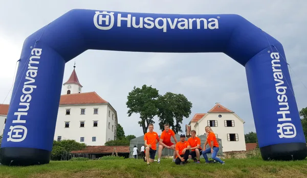 Ar Husqvarnu Stihl pasākumā